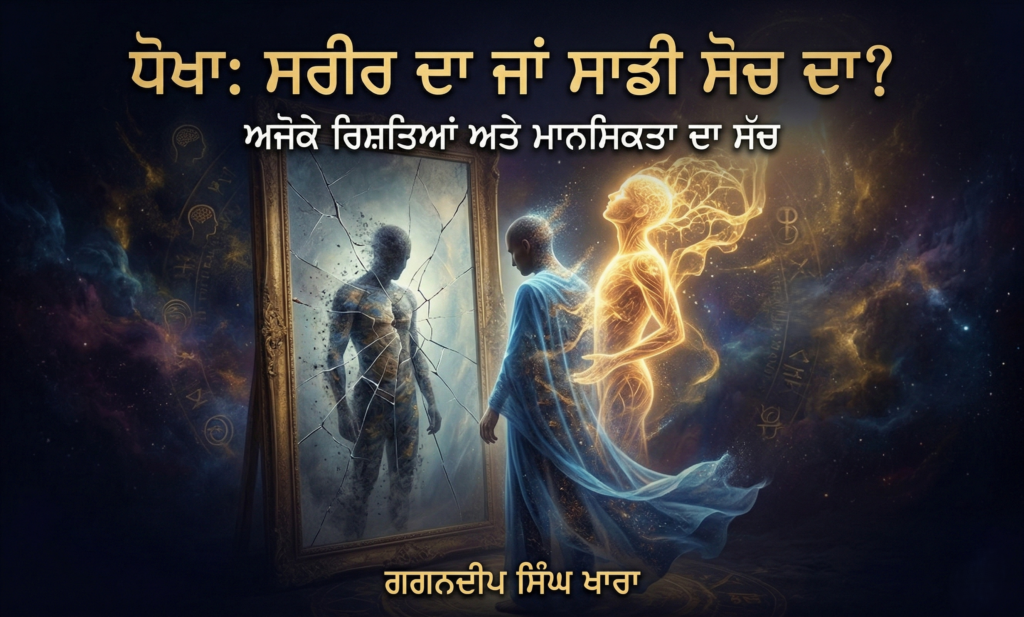ਧੋਖਾ ਸਰੀਰ ਦਾ ਜਾਂ ਸਾਡੀ ਸੋਚ ਦਾ - ਅਜੋਕੇ ਰਿਸ਼ਤਿਆਂ ਦਾ ਡੂੰਘਾ ਸੱਚhttps://deepwrites.in/dhokha-sareer-da-yaan-soch-da-modern-relationships/